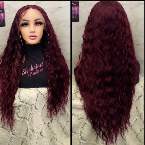 Human Hair Blended Lace Front wig